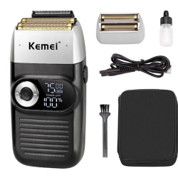 Máy cạo râu Kemei KM-2026,3 lưỡi kép,