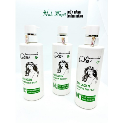 Hấp dầu Q8X cung cấp collagen và keratin phục hồi tóc, khử kềm khi làm hoá chất