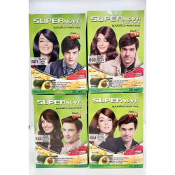 Dầu Gội Nhuộm Phủ Bạc Gội Là Đen chiết xuất từ Thảo Dược Super Nova Thái Lan