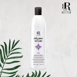 Dầu gội tím khử vàng chăm sóc tóc vàng sáng Therapy SILVER STAR Shampo RR Line 350ml