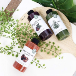 Sữa Rửa Mặt Thải Độc Rau Củ 3 In 1 Super Vegitoks Cleanser 300ML (Tặng chai nhỏ)