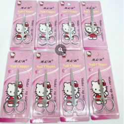 Kéo Cắt Lông Mày / Lông Mi / Lông Mũi Cao Cấp Loại Tốt Đầu Cong Kitty