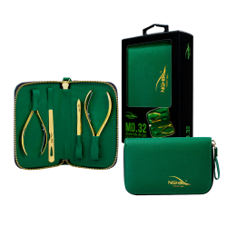 Bộ quà tặng truyền thống Kềm Nghĩa mạ vàng 24K MD.32