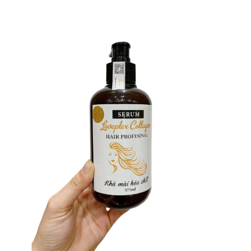 Serum Loveplex collagen khử mùi hóa chất 375ml