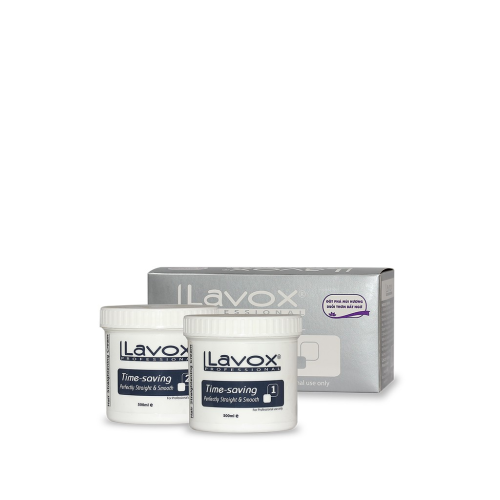 duỗi tóc Lavox tím Collagen