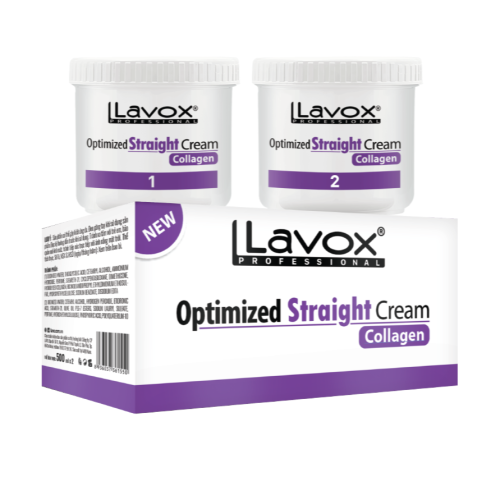 duỗi tóc Lavox tím Collagen