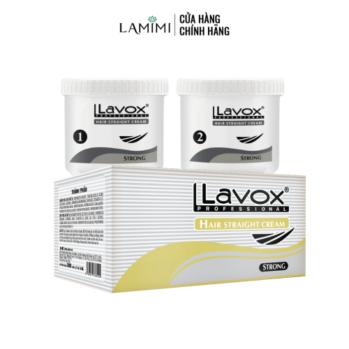 duỗi tóc Lavox tím Collagen